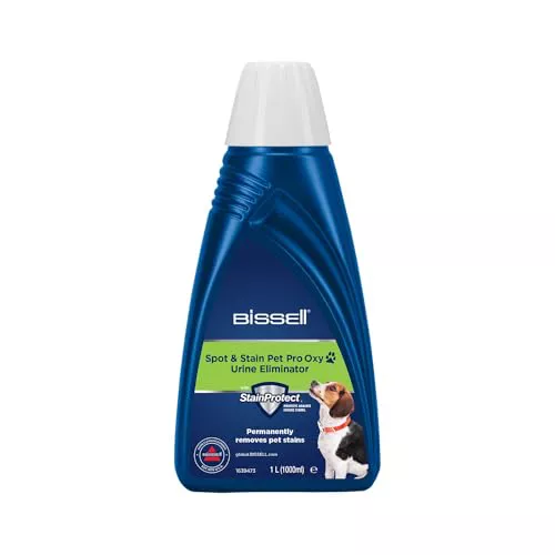 BISSELL® Spot & Stain Pet Pro Oxy | Solución de limpieza para limpiadores de alfombras portátiles BISSELL® SpotClean | Para usar en moquetas, tapicerías, alfombras e interiores de automóviles 20343
