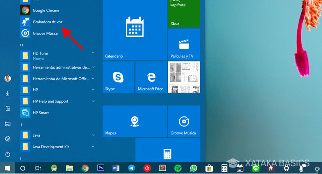 Cómo grabar un clip de voz con la grabadora de Windows 10