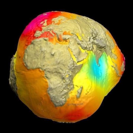 Recurso Mapa Gravedad Tierra