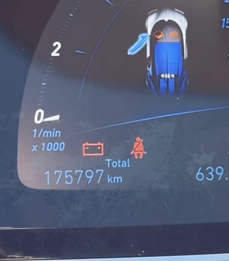 Bugatti Odometro