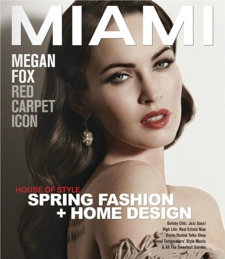 Megan Fox fue un patito feo: queda "clarísimo" en la portada de MIAMI