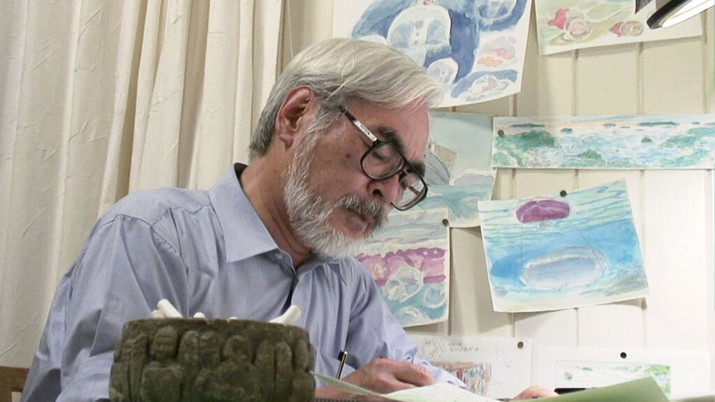 Desde ‘Ponyo’ a ‘El viento se levanta’. El genial documental sobre Hayao Miyazaki que se puede ver online y gratis para entenderle un poco mejor