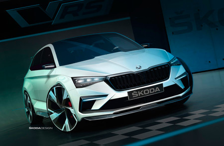 El Škoda Vision RS será un híbrido enchufable con 245 CV y 70 kilómetros de autonomía eléctrica