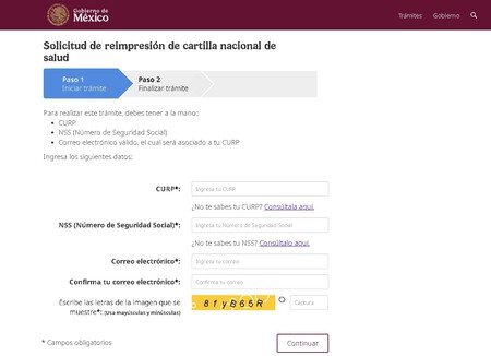 Solicitud De Cartilla