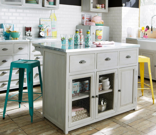 7 islas de cocina de pequeño tamaño de Maisons du Monde