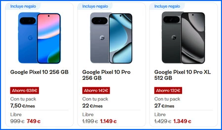 Google Pixel 10 Movistar