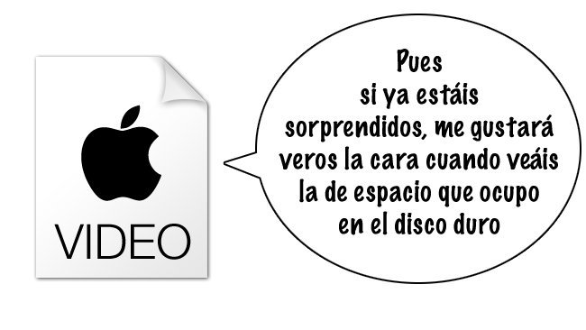 apple formato fichero archivo vídeo 4k resolución