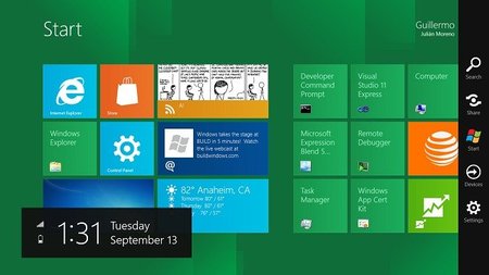 Muchas empresas esperan la llegada de tabletas táctiles con Windows 8