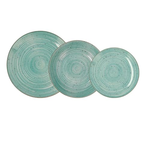 Quid Montreal Vajilla completa moderna de porcelana para 6 personas
