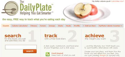 The Daily Plate: aplicación online que ayuda a controlar tu dieta