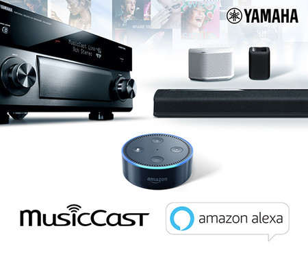 Yamaha añadirá soporte para el control vocal de Alexa en sus equipos MusicCast