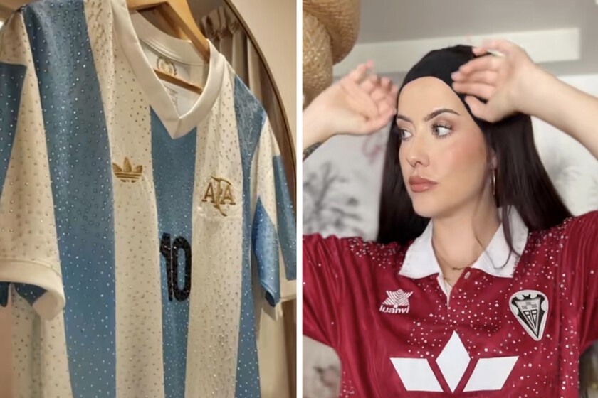 Atención, tendencia: las camisetas de fútbol tuneadas con mucho brillo serán las reinas del otoño