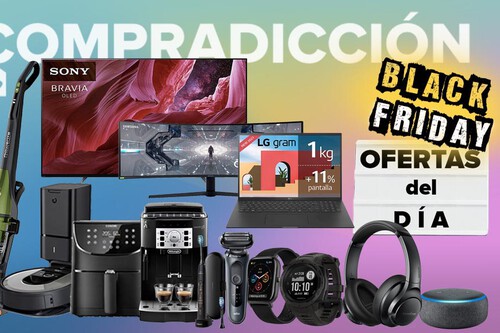 Chollos del día en Amazon: smart TVs, portátiles, monitores, robots aspiradores, freidoras de aire y más a precios rebajados por el Black Friday