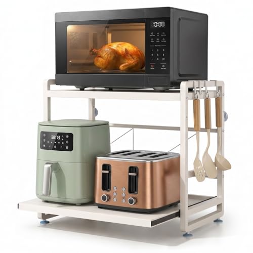 KITCHAHOME - Soporte Ajustable para Microondas 