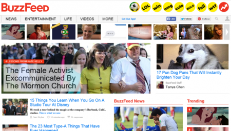BuzzFeed usa sus tests para recolectar datos personales