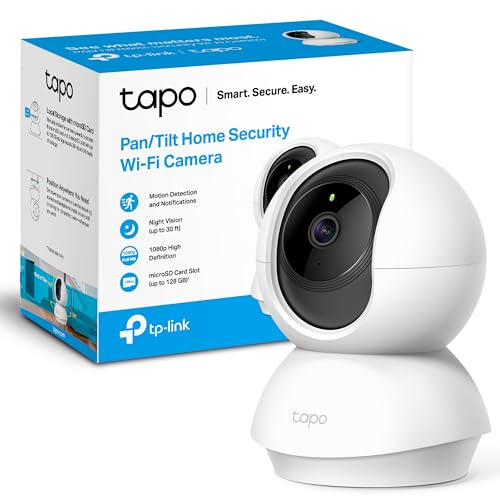 TP-Link TAPO C200 - Cámara IP WiFi 360° Cámara de Vigilancia FHD 1080p