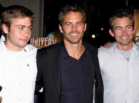 Paul Walker y sus hermanos