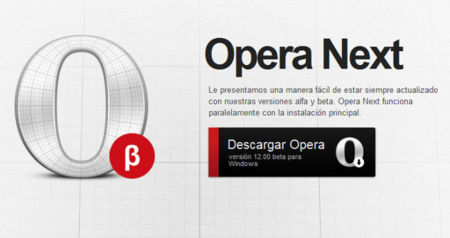 Opera 12 Wahoo Beta ya se puede probar