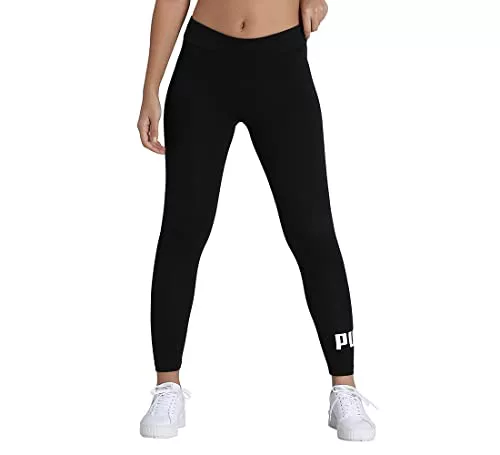 Puma Essentials Logo W Legging Deportivo de Talle Alto, Mujer