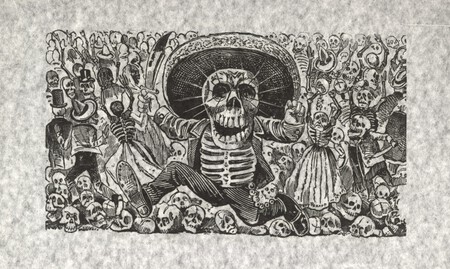 Jose Guadalupe Posada Calavera oaxaqueña