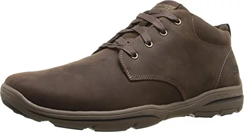Skechers Harper-Melden, Botas Chukka Hombre, Marrón (Brown Chocolate), 44 EU