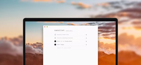 Nanolist: una lista de tareas para los amantes del minimalismo