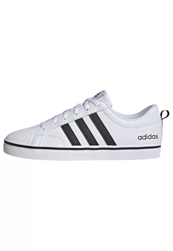 adidas Unisex adulto VS Pace 2.0 Shoes, Cloud White / Core Black / Cloud White, 43 1/3 EU