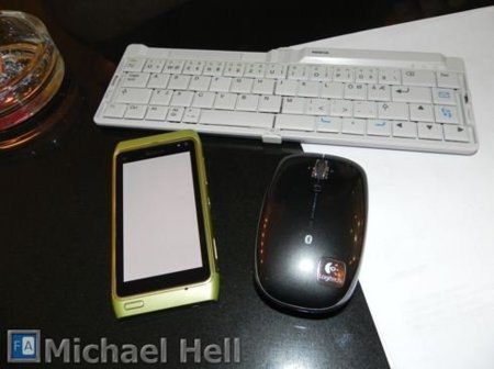 Nokia N8 y la posibilidad de ser controlado por un ratón y teclado Bluetooth