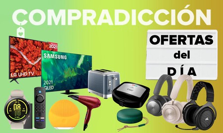 Chollos del día en Amazon: smart TVs Samsung y LG, auriculares Bang&Olufsen y Corsair o pequeño electrodoméstico Russell Hobbs y Remington a precios rebajados