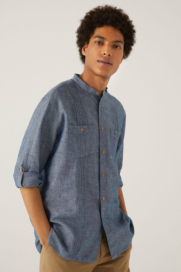 Camisa lino mao