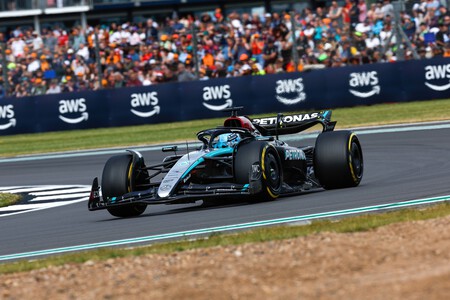 Russell Silverstone F1 2024