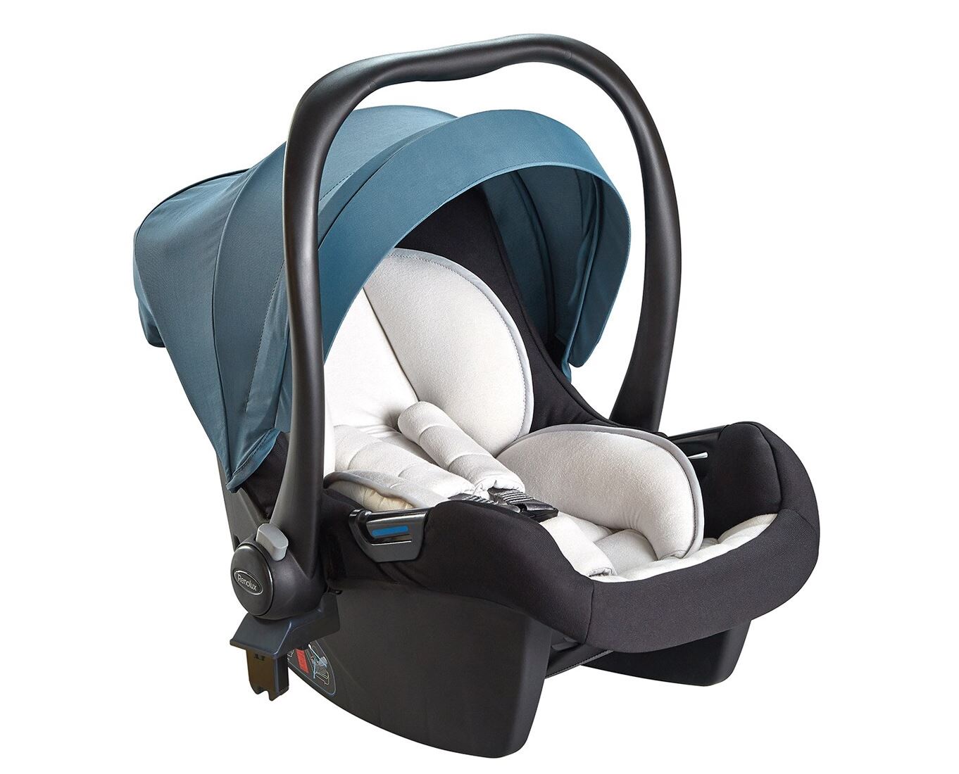 Silla de coche Renolux Oregon pizarra gris/azul - Grupo 0+