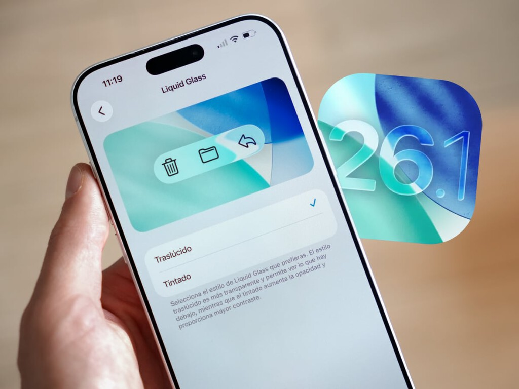 Apple cede y nos deja cambiar el diseño Liquid Glass. Y empezamos a preguntarnos si la compañía ha perdido la confianza en sus propias decisiones 