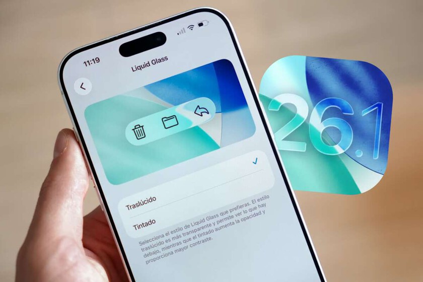 Apple cede y nos deja cambiar el diseño Liquid Glass. Y empezamos a ...