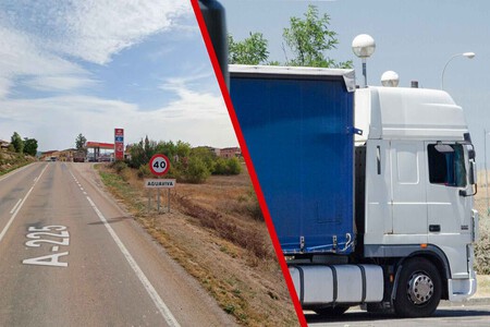 Aguaviva (Teruel) y su problema con los miles de camiones que transportan arcilla