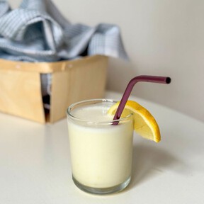 Batido de limón, una bebida fresca, cremosa y fácil de hacer para disfrutar todo el año