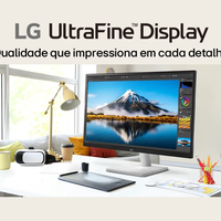 4K IPS com bordas ultrafinas: Monitor LG UltraFine 27" está em oferta no Mercado Livre 