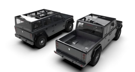 Los Bollinger B1 y B2 se presentan en septiembre: dos brutales todoterrenos eléctricos listos para producción