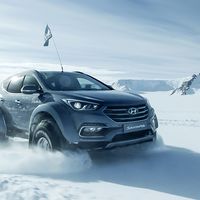 Un Hyundai Santa Fe conquista la Antártida para homenajear al aventurero Ernest Shackelton
