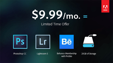 Adobe anuncia una oferta especial para Photoshop y Lightroom orientada a la comunidad fotográfica