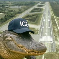 “La única salida es un vuelo sin retorno”: así es 'Alligator Alcatraz', el centro de detención de migrantes que inauguró Trump en medio de un pantano rodeado de caimanes  