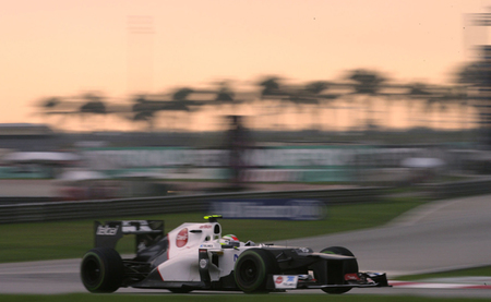 Sergio Pérez Malasia 2012