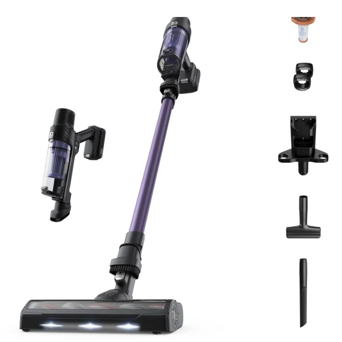 Aspirador escoba - Rowenta X-Pert 7.60 RH6A39, 140 W, Ultraligera, 45 min. autonomía