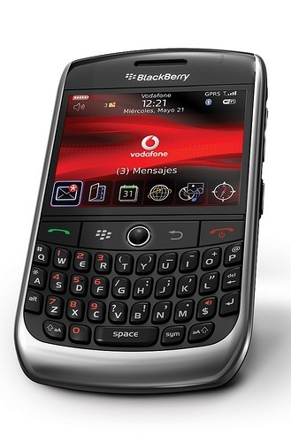 BlackBerry Curve 8900 con Vodafone