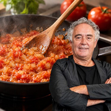 Ferran Adrià, chef: "El sofrito más rico no es una cebolla y dos tomates. Son 100 gramos de cebolla y 80 gramos de tomate”