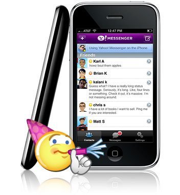 Yahoo! Messenger apostará por las videollamadas 3G, para iPhone y Android