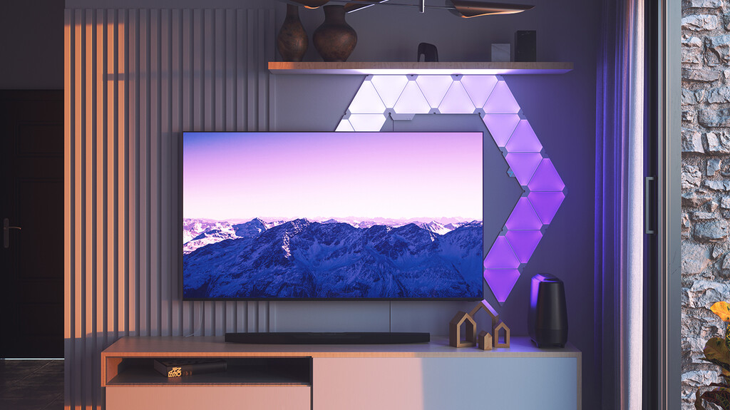Nanoleaf anuncia que deja de vender sus paneles de luz Rhythm Light: el motivo es que no son compatibles con Thread