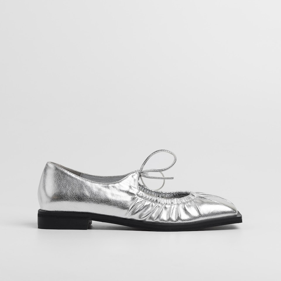 Bailarinas con detalle fruncido Mim