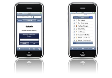 Safari+ añade funcionalidades extras a la versión mobile de Safari