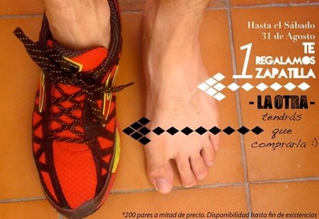 Running Company Madrid: pagas una zapatilla y te regalan la otra (para que tengas el par)